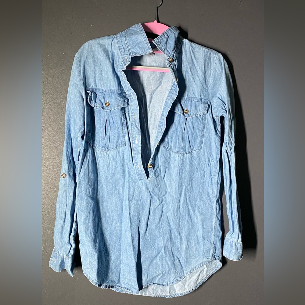 Denim shirt